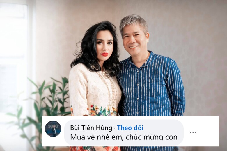 Bác sĩ Tiến Hùng chúc mừng con riêng của vợ.