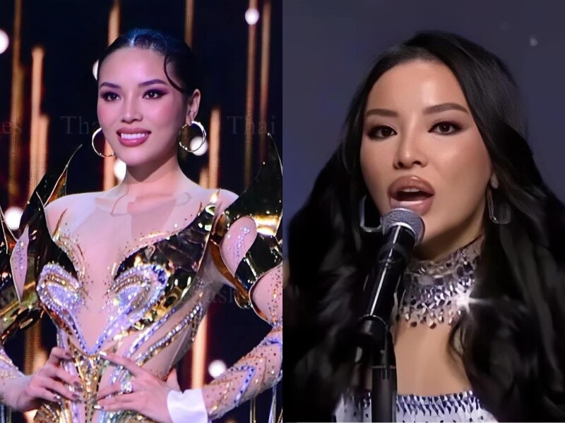 Đến khi có mặt tại sân chơi quốc tế Miss Universe 2024, ngoại hình Kỳ Duyên gây bất ngờ vì trông khác lạ. Sự khác biệt này đến từ việc thay đổi cách trang điểm. Kiểu nhấn nhá đậm phong cách Âu Mỹ này khiến Kỳ Duyên nhận về phản ứng trái chiều.
