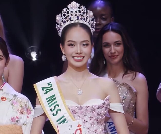 Hoa hậu Thanh Thủy đăng quang Hoa hậu Quốc tế Miss International 2024.