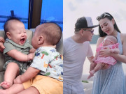 Giải trí - Con gái giống hệt Shark Bình nhà Phương Oanh toàn "bắt nạt" anh trai, nụ cười "chảy nước miếng" hút nghìn lượt view