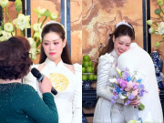 Giải trí - Đám hỏi của Hoa hậu Khánh Vân với chồng hơn 17 tuổi: Cô dâu bật khóc, rơi nước mắt vì được gọi tiếng "chồng ơi"