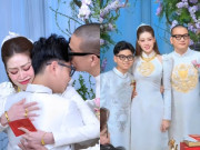 Giải trí - Hoa hậu Khánh Vân bật khóc vì con riêng của chồng, quý tử 11 tuổi giảm cân để làm phù rể cho bố