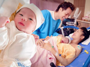 Giải trí - Lộ ảnh rõ mặt con trai thứ 3 của vợ chồng Đăng Khôi, "bé rồng" vừa chào đời đã khôi ngô nhờ gen bố mẹ