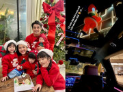 Giải trí - Sao Việt trang trí Noel: Vân Trang phủ đỏ biệt thự 1.200m2, cơ ngơi của Cường Đô La lung linh như trung tâm thương mại