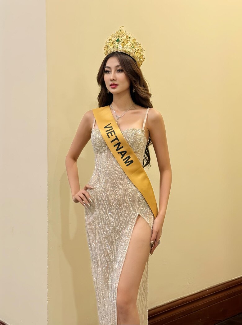 Quế Anh đại diện Việt Nam tham dự cuộc thi Miss Grand International.