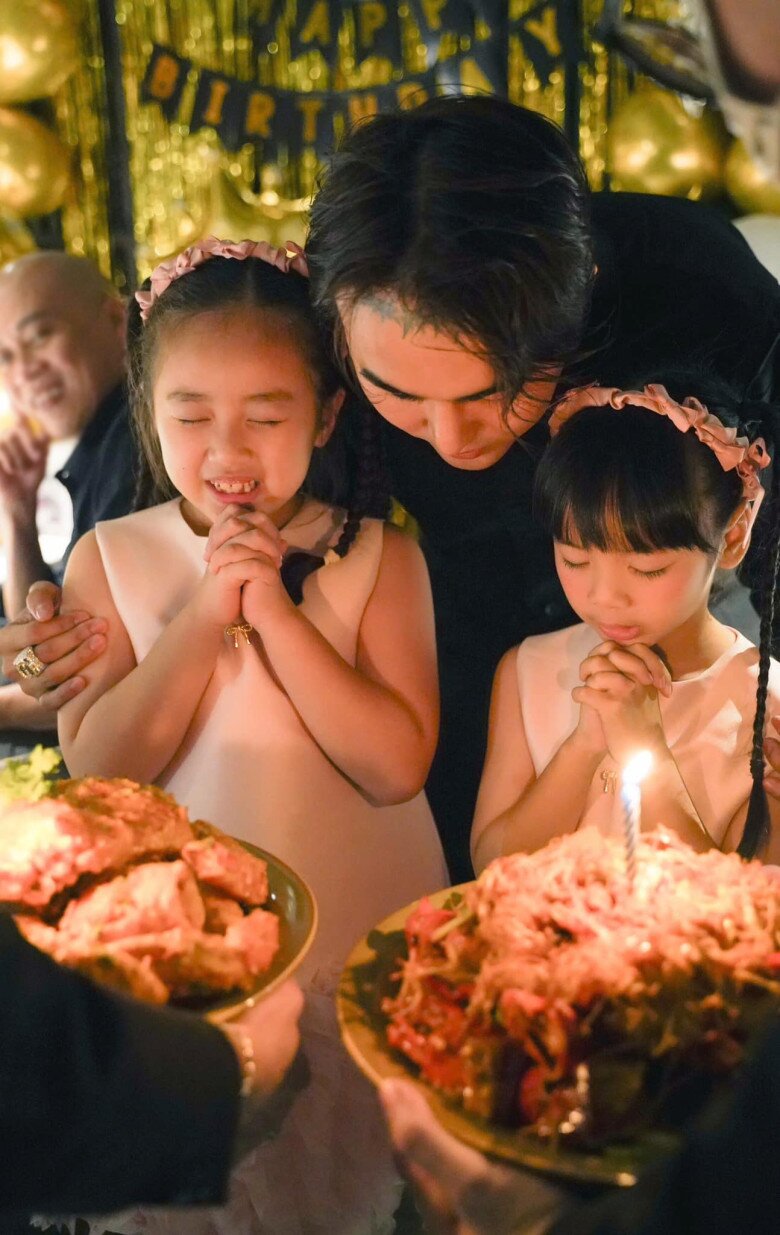 Nam rapper hết lòng yêu thương con riêng của người yêu.