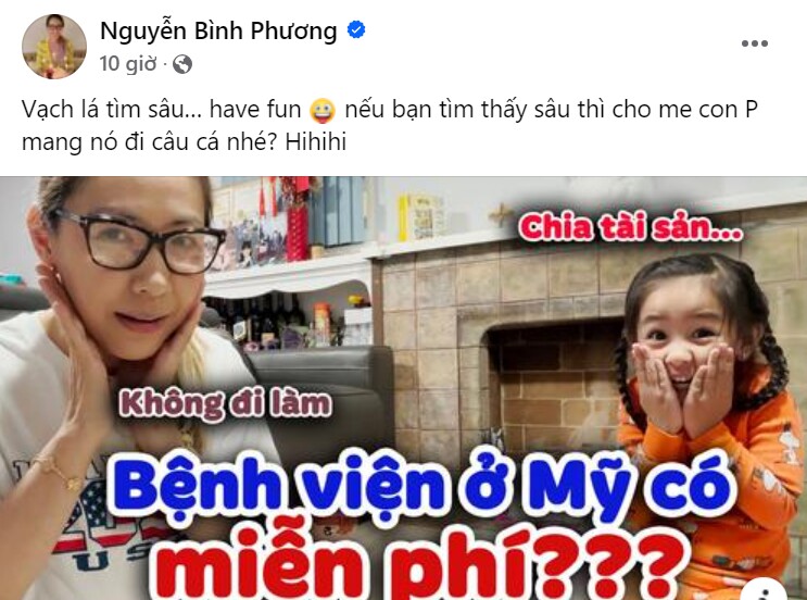 Bình Phương lên tiếng giải đáp những thắc mắc xoay quanh cuộc sống của 2 mẹ con.