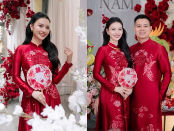 Lễ ăn hỏi diễn viên Bích Thủy