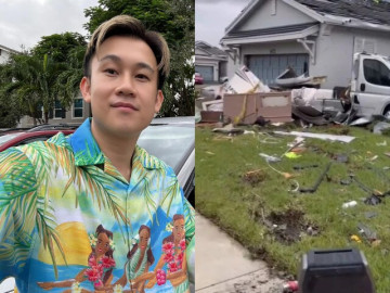Sao Việt khổ sở vì siêu bão ở Mỹ: Em ruột Hoài Linh chạy sơ tán, khu nhà của thành viên nhóm F5 đổ nát