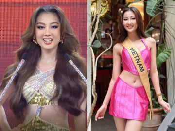 Hoa hậu Quế Anh out thẳng Top 20 Miss Grand International, tay trắng ra về dù trổ hết tài ca hát