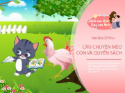 Nuôi con IQ EQ - Truyện cổ tích: Mèo con và quyển sách