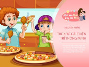 Nuôi con IQ EQ - 5 thói quen xấu hàng ngày làm trẻ suy giảm trí nhớ, khó phát triển trí não nhanh