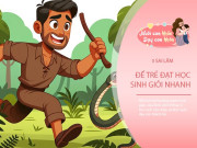 Nuôi con IQ EQ - Định luật đuổi rắn: Trẻ lớn lên kém cỏi có liên quan đến 3 hành vi của bố mẹ