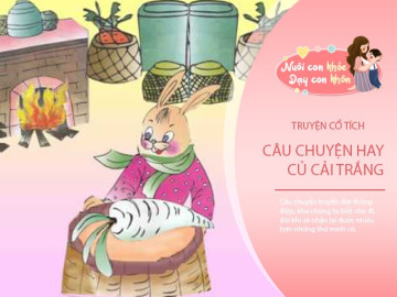 Truyện cổ tích: Củ cải trắng