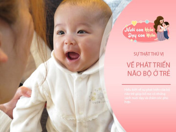 5 sự thật bố mẹ nên biết về bộ não của trẻ sơ sinh
