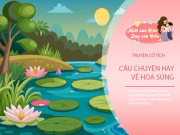 Truyện cổ tích: Sự tích hoa Súng