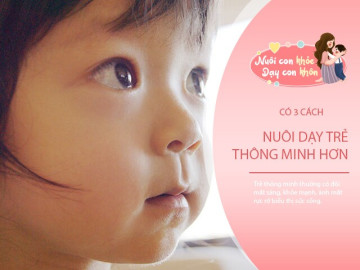 Trẻ thông minh, học giỏi hay kém không cần phải đợi đến trường, nhìn vào mắt là biết được ngay