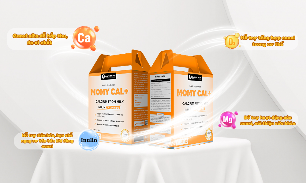 Canxi hữu cơ cho mẹ sau sinh Momy Cal+ - bí quyết để xương khỏe mạnh - 2