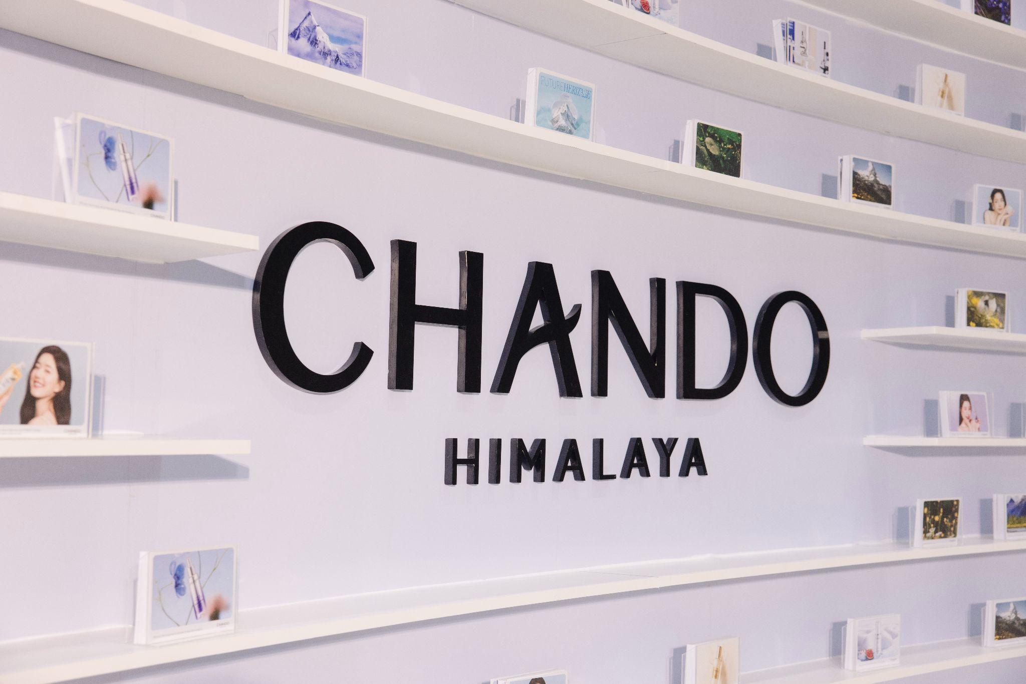 CHANDO Himalaya là một trong những thương hiệu mỹ phẩm hàng đầu Châu Á