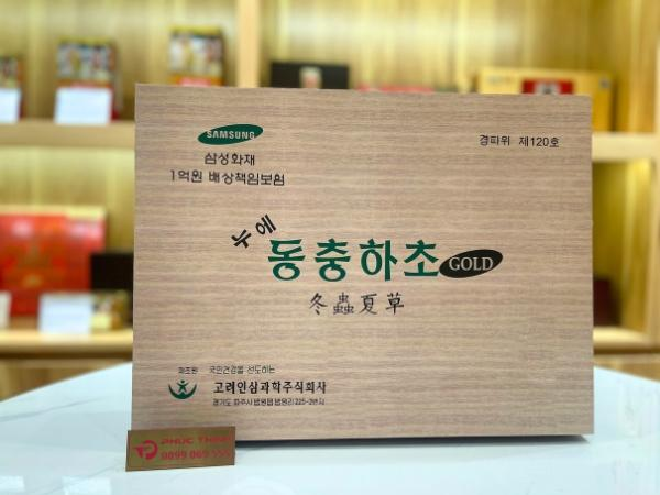 Nước uống đông trùng hạ thảo Silkworm Dongchoong Hacho Gold