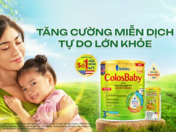 ColosBaby Gold 3+ hỗ trợ tăng cường miễn dịch và tăng cân vượt trội