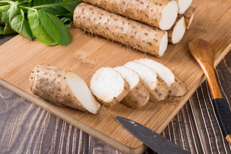 Chè củ mài và cháo củ mài là 2 món hấp dẫn nhất được chế biến từ củ khoai mài