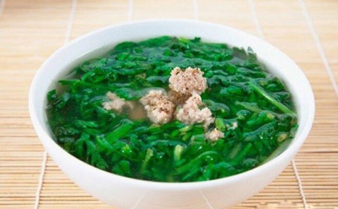 Canh rau mảnh cộng vừa ngọt vừa lạ miệng