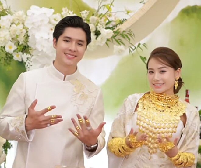 Choáng ngợp với 5 đám cưới amp;#34;siêu khủngamp;#34; trong năm 2024: Có cô dâu được bố mẹ đẻ tặng hồi môn 1.000 cây vàng - 1