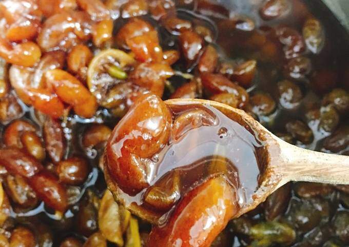 Quất hồng bì ngâm siro có thể chữa ho