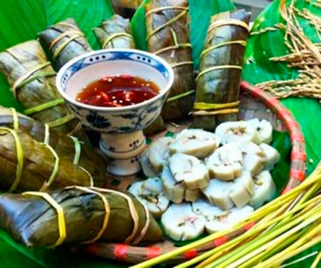 Bánh rắn là đặc sản ở Thái Bình, từng gắn với những ngày nghèo khó