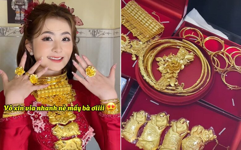 Choáng ngợp với 5 đám cưới amp;#34;siêu khủngamp;#34; trong năm 2024: Có cô dâu được bố mẹ đẻ tặng hồi môn 1.000 cây vàng - 4