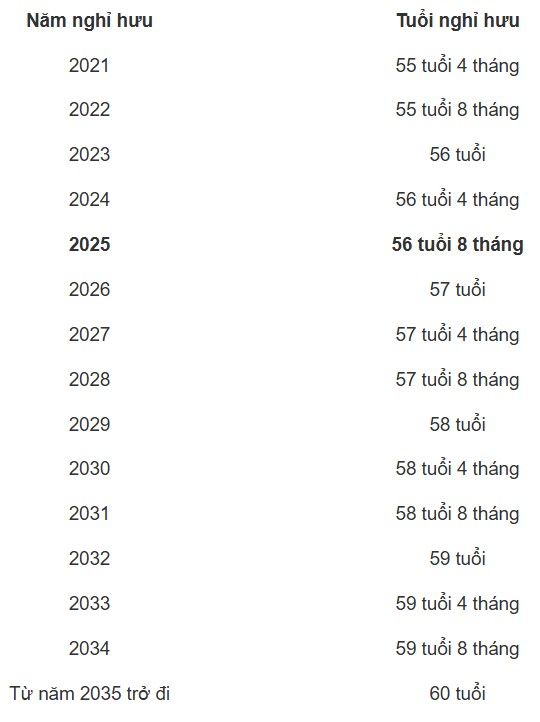 Quy định mới nhất về điều kiện hưởng lương hưu năm 2025, người hưởng chế độ nên cập nhật - 2
