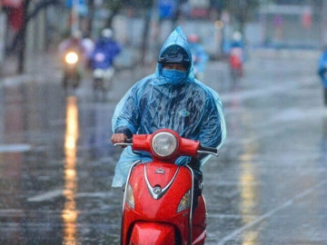 Miền Bắc đón không khí lạnh, miền Trung mưa lớn