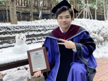 Chân dung tiến sĩ 9X tốt nghiệp tại trường danh tiếng ở nước ngoài, từ bỏ cơ hội tốt để về Việt Nam làm việc