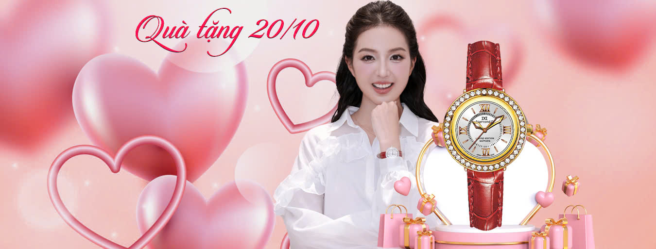 Quà tặng đẳng cấp cho nàng 20/10: đồng hồ nữ sang trọng tại Đăng Quang Watch - 1