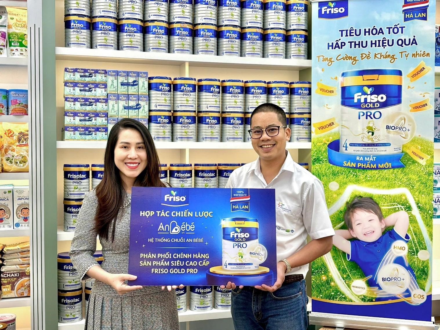 Chính thức ra mắt dòng sản phẩm FRISO GOLD PRO tại các cửa hàng An Bébé