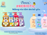 Pureen ra mắt dòng sản phẩm tắm gội chứa Prebiotic: Giải pháp tự nhiên cho làn da bé khỏe mạnh