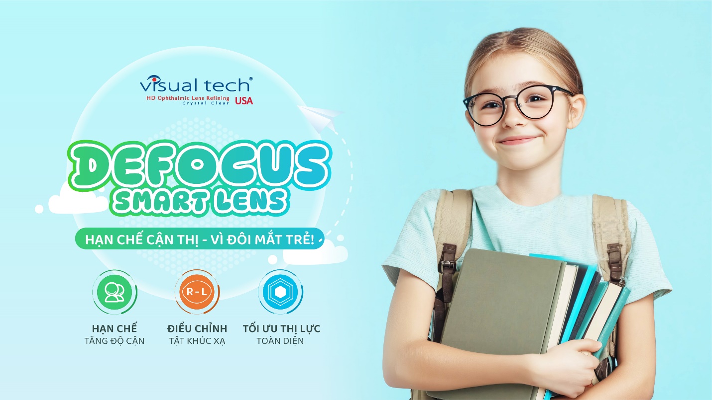 Tròng kính hạn chế cận thị Defocus Smart Lens – giải pháp cho đôi mắt trẻ em - 1