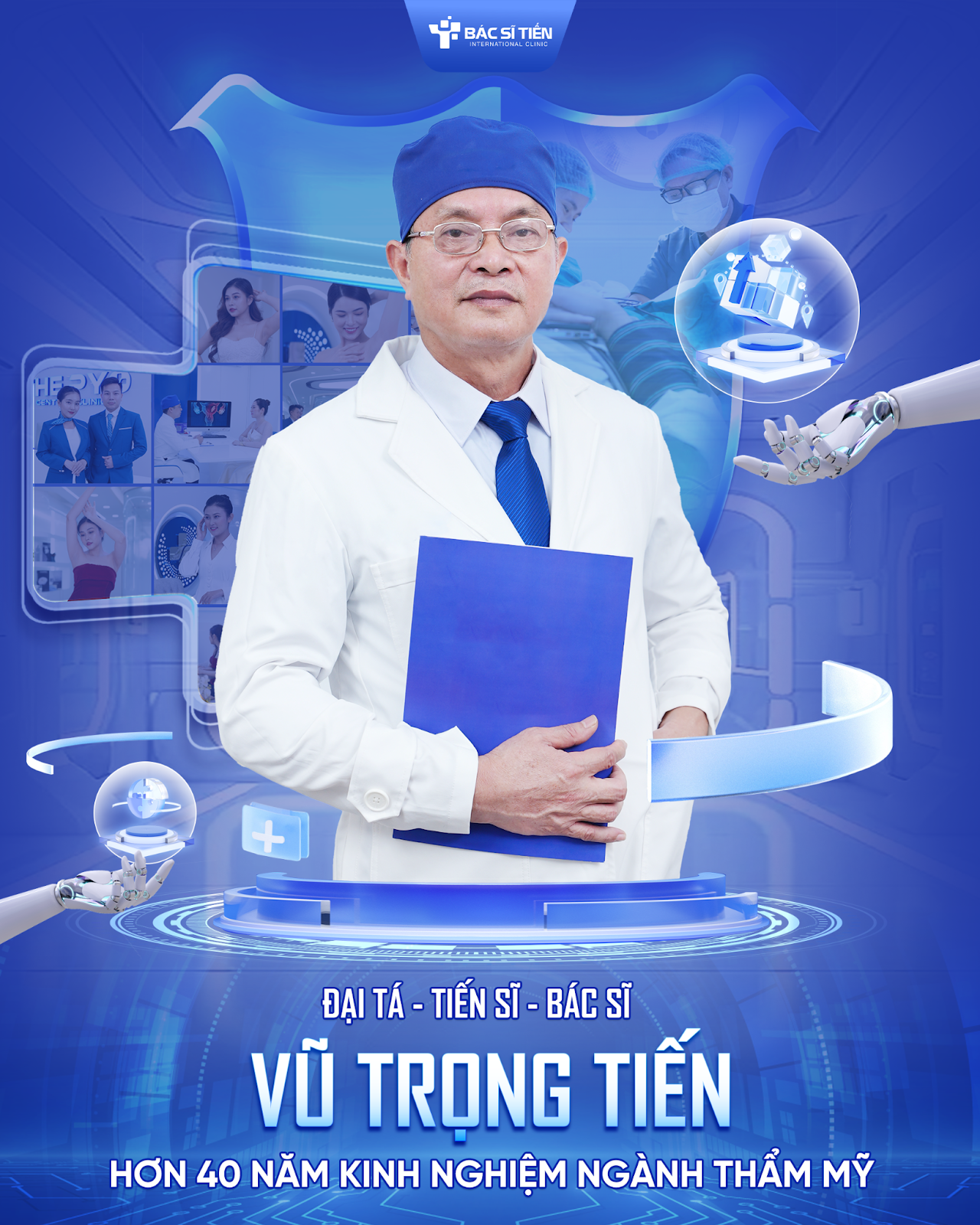 Tiến sĩ, bác sĩ Vũ Trọng Tiến – “Bàn tay vàng” trong làng thẩm mỹ Eva