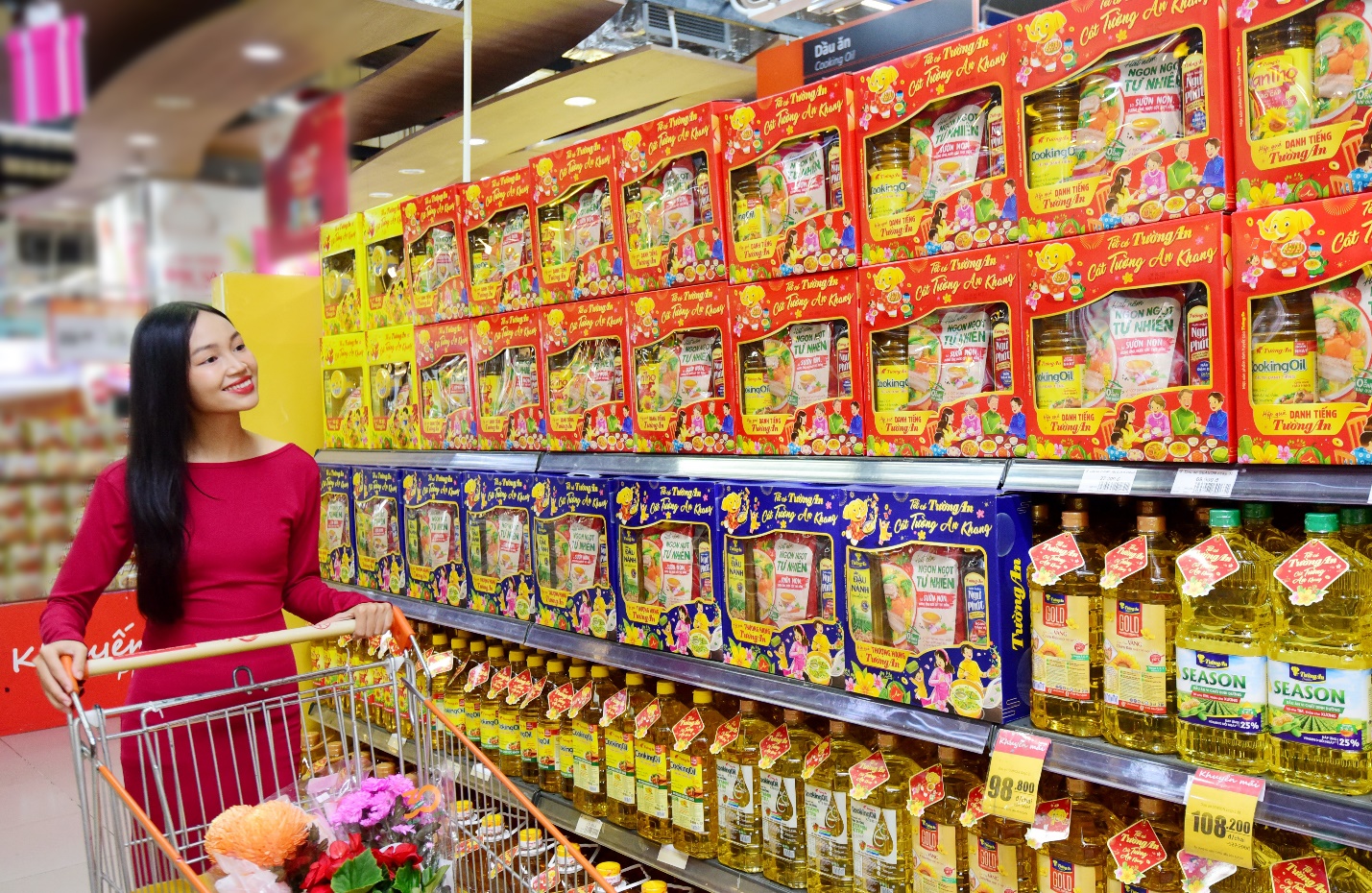 Những set quà tặng thiếu của Tường An đã có sẵn trên các kệ hàng từ giữa tháng 11/2024