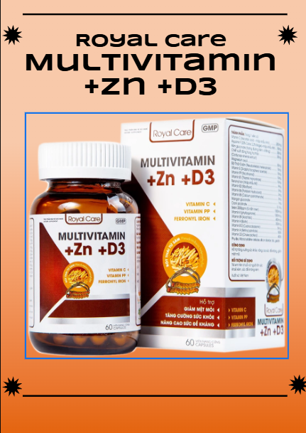 TPBVSK Royal Care Multivitamin +Zn +D3