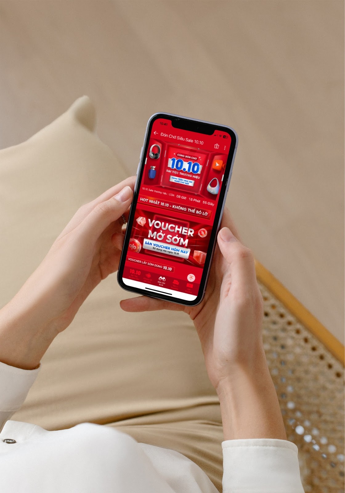 Các tín đồ shopping đã sẵn sàng cho “10.10 Đại Tiệc Thương Hiệu” trên Shopee