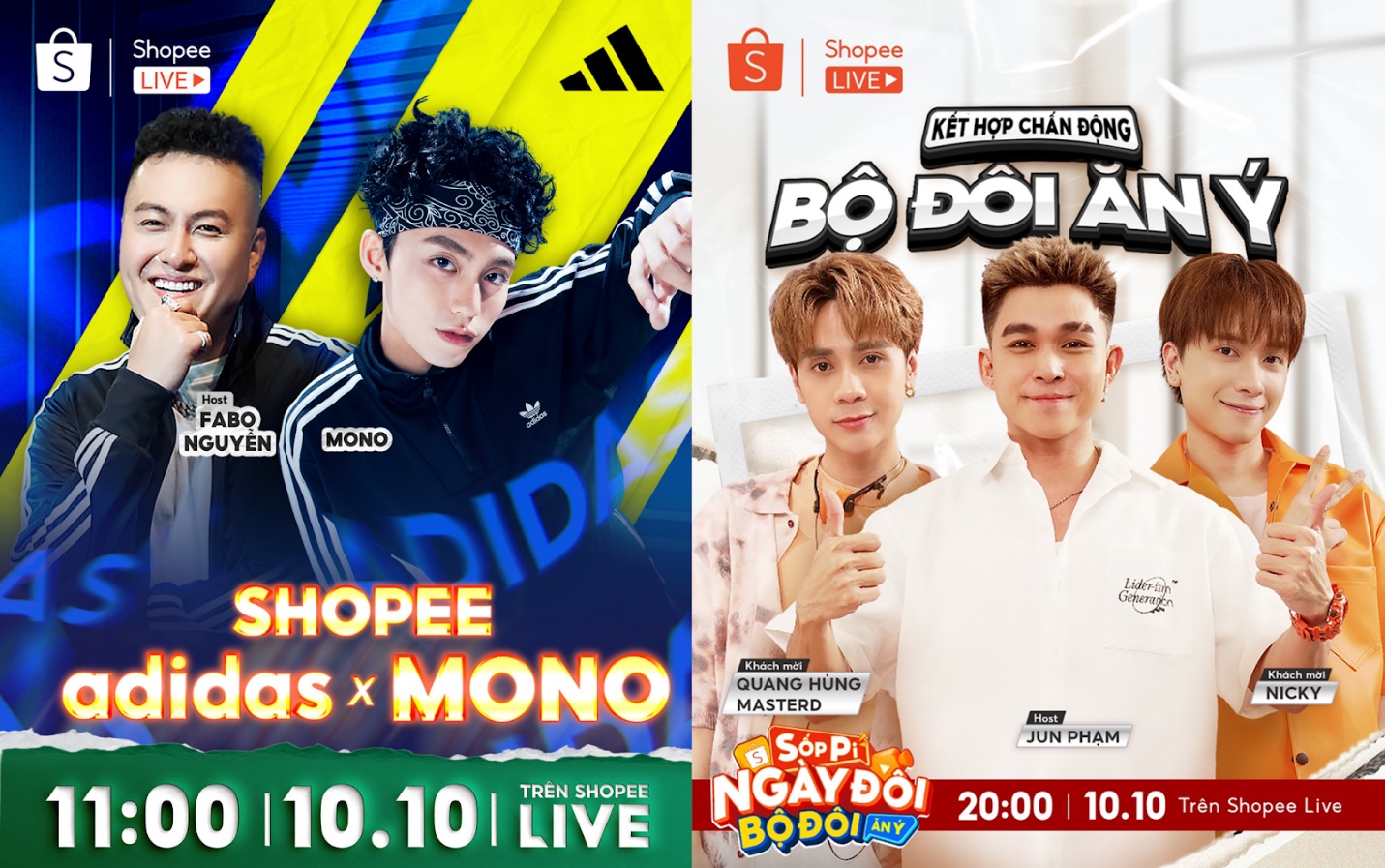 Vừa được giải trí thả ga với những màn tương tác thú vị, vừa săn được loạt voucher có 1-0-2, còn chờ gì mà rủ rê hội bạn đón xem livestream ngay!