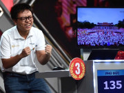 Tin tức - "Nhanh như chớp" - Phú Đức bứt tốc dẫn đầu chung kết Olympia sau 2 phần thi, bỏ xa các đối thủ