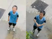 Yêu con - Cậu bé tiểu học bị mẹ đổ 3 chậu nước lên người, thay vì chỉ trích cộng đồng mạng lại tấm tắc khen ngợi