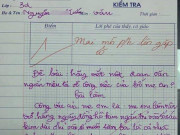 Yêu con - Bé trai tiểu học viết văn tả công việc của bố mẹ, giáo viên chấm 1 điểm, còn mời phụ huynh lên gặp