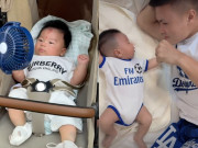 Yêu con - Con trai 3 tháng tuổi có vết bớt đỏ hình bàn tay giữa trán, vợ chồng Quang Hải lo lắng tìm cách chữa