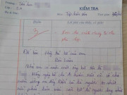 Yêu con - Bé lớp 5 viết văn tả bố bị chấm 3 điểm, đọc dòng cuối bài văn ai nấy ngã ngửa