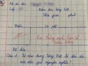 Cô giáo ra đề “Từ nào bỏ dấu sắc vẫn giữ nguyên nghĩa”, đáp án của bé tiểu học nhận điểm 10 tuyệt đối