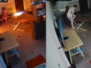 Yêu con - Camera ghi lại cảnh cặp mẹ con đang nấu ăn, bé trai 2 tuổi bất ngờ bị ngọn lửa thổi bay khiến ai xem cũng thất kinh